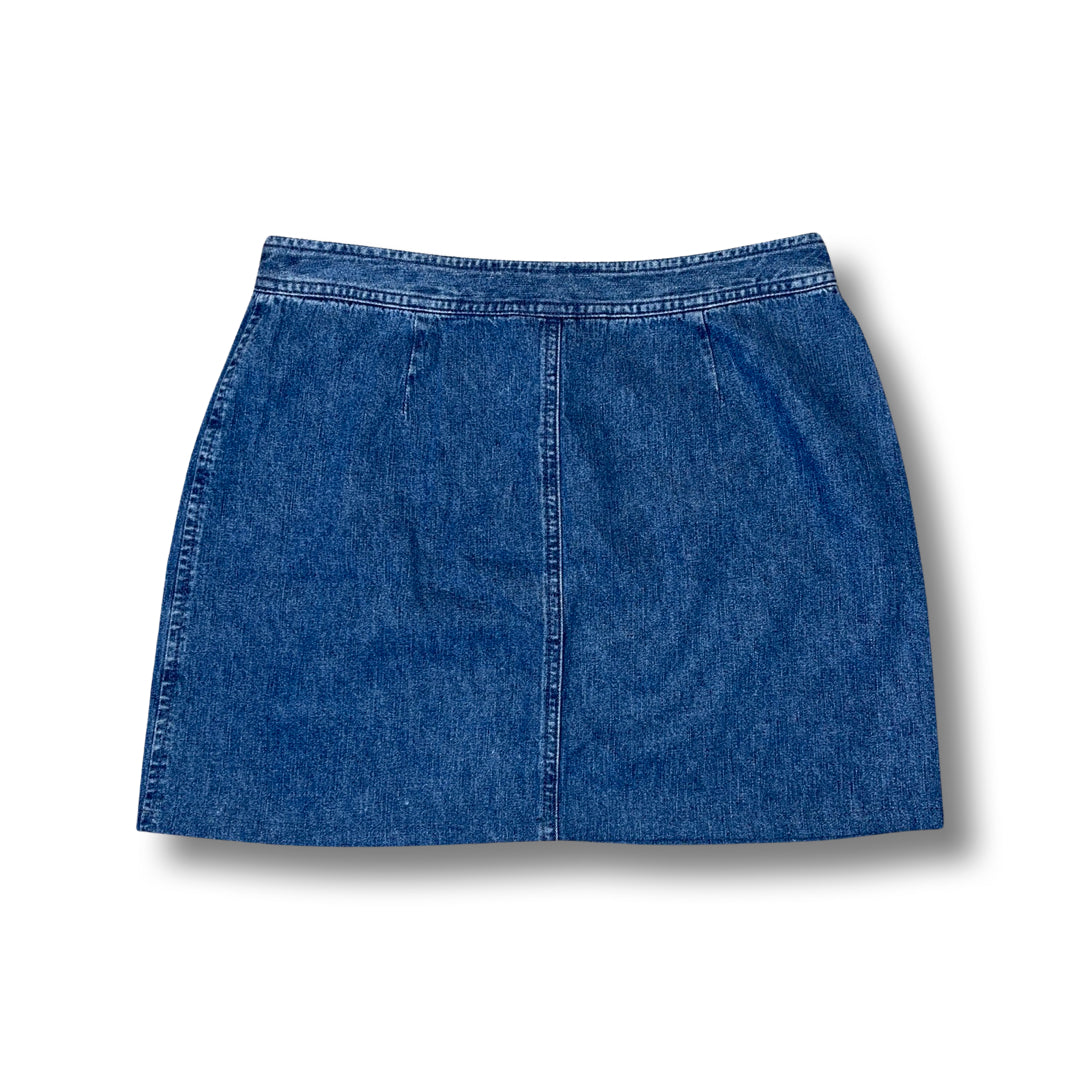 Denim Mini Skirt