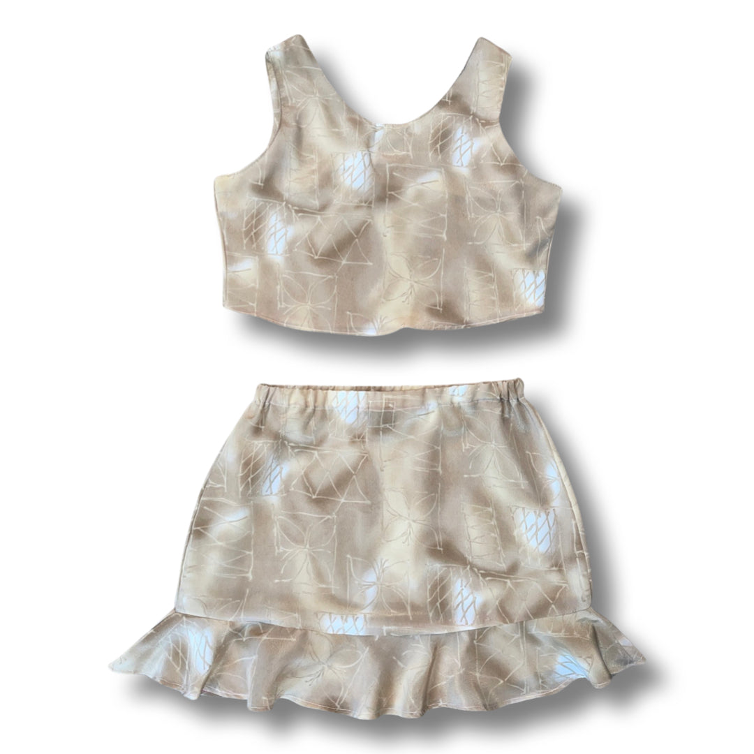 Tank and Flare Skirt Set