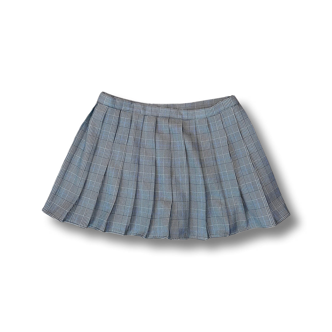 Pleated Mini Skirt