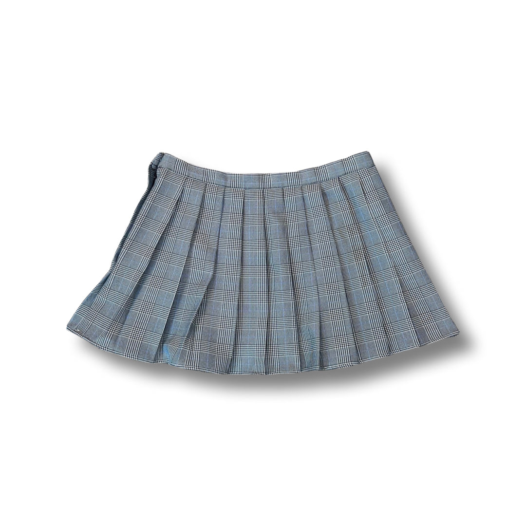 Pleated Mini Skirt