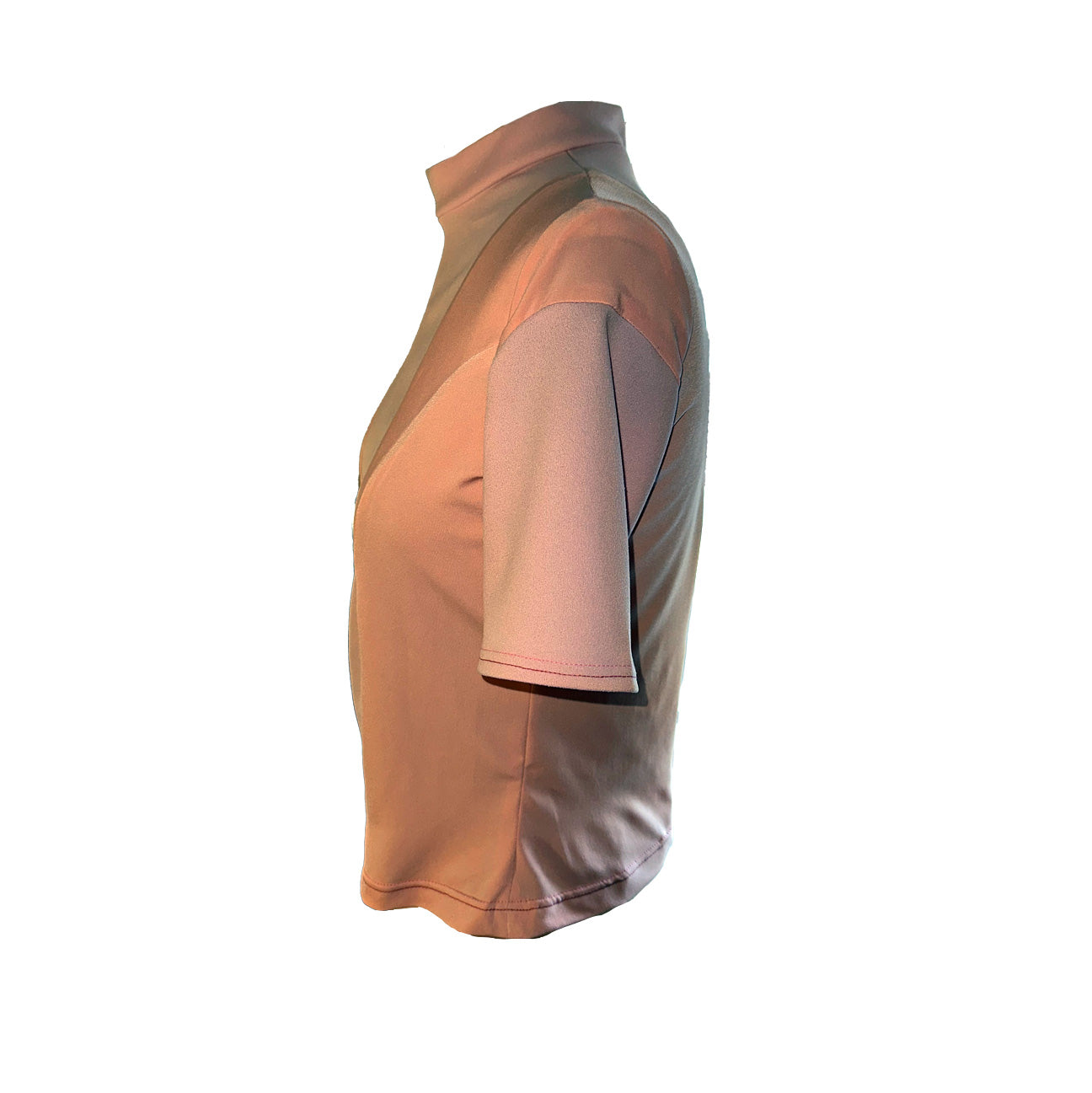 Short Sleeve Turtleneck Top- Made to Order